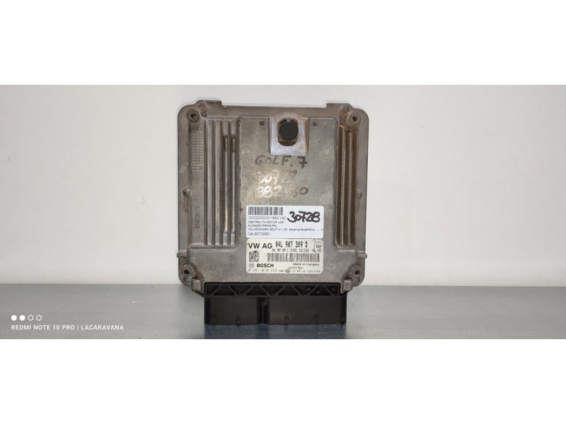 Recambio de centralita motor uce para volkswagen golf vii lim. advance bluemotion referencia OEM IAM 04L907309D  