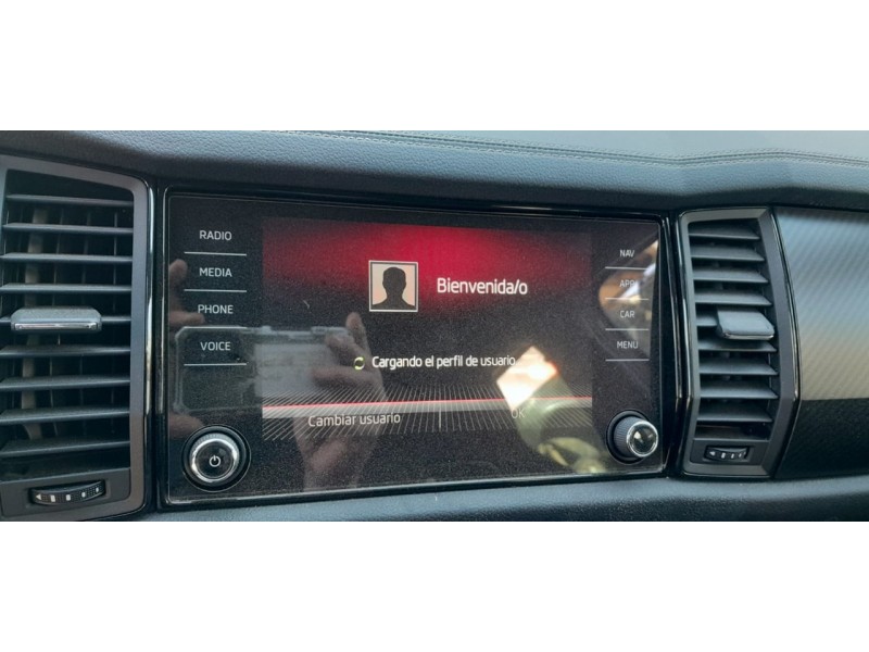 Recambio de pantalla multifuncion para skoda kodiaq sportline referencia OEM IAM 565919605B  