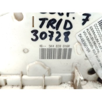 Recambio de cerradura puerta trasera derecha para volkswagen golf vii lim. advance bluemotion referencia OEM IAM 5K4839016R  