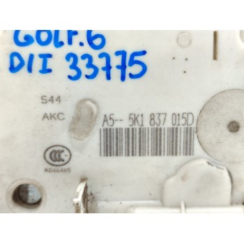 Recambio de cerradura puerta delantera izquierda para volkswagen golf vi (5k1) advance referencia OEM IAM 5K1837015D  