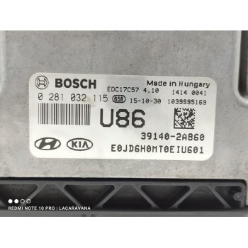 Recambio de centralita motor uce para kia cee´d sporty wagon drive referencia OEM IAM 0281032115  