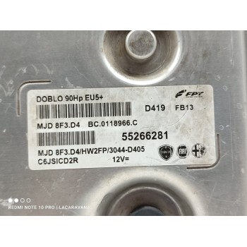Recambio de centralita motor uce para fiat doblo ii (152) pop referencia OEM IAM 55266281  