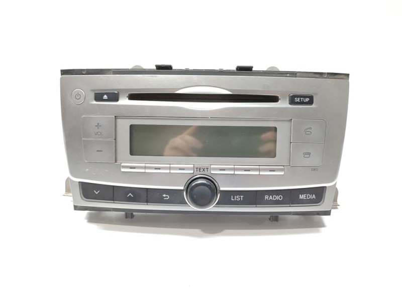 Recambio de sistema audio / radio cd para toyota avensis (t27) advance referencia OEM IAM 8612005220  