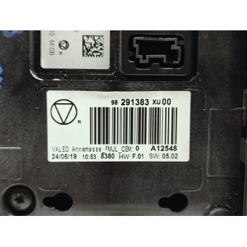 Recambio de pantalla multifuncion para citroën c3 feel referencia OEM IAM 9828476980  