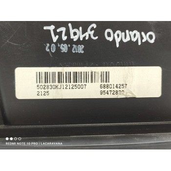 Recambio de cuadro instrumentos para chevrolet orlando lt+ referencia OEM IAM 688014257  