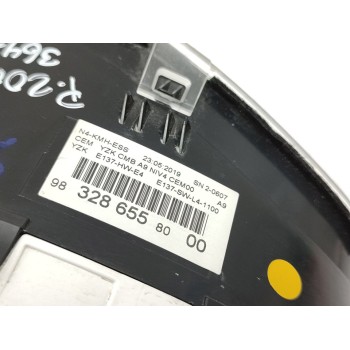 Recambio de cuadro instrumentos para peugeot 2008 (--.2013) allure referencia OEM IAM 9832865580  