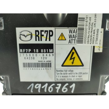 Recambio de centralita motor uce para mazda 5 berl. (cr) 2.0 crtd active+ (105kw) referencia OEM IAM 2758006469  
