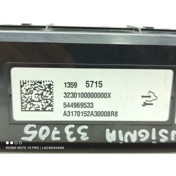 Recambio de modulo electronico para opel insignia berlina selective referencia OEM IAM 13595715  