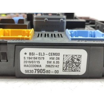 Recambio de modulo electronico para citroën c3 elle referencia OEM IAM 9830790580  