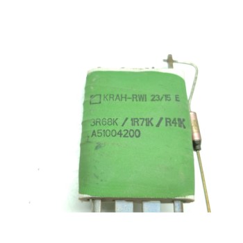 Recambio de resistencia calefaccion para dacia dokker ambiance referencia OEM IAM 271436513R  