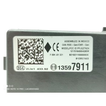 Recambio de modulo electronico para opel insignia berlina selective referencia OEM IAM 13597911  