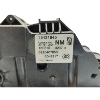 Recambio de cerradura puerta trasera derecha para opel corsa e business referencia OEM IAM 13431845  