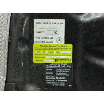 Recambio de capo para mercedes-benz clase cls (w219) 320 cdi (219.322) referencia OEM IAM A2198800157  