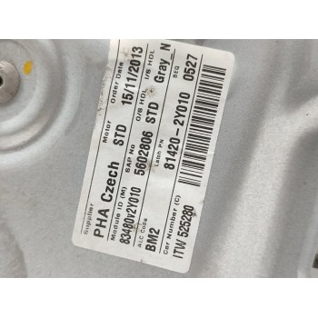 Recambio de elevalunas trasero derecho para hyundai ix35 style 2wd referencia OEM IAM 834602S000  