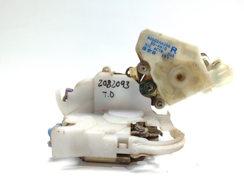 Recambio de cerradura puerta trasera derecha para nissan x-trail (t30) comfort referencia OEM IAM 80552AA200  