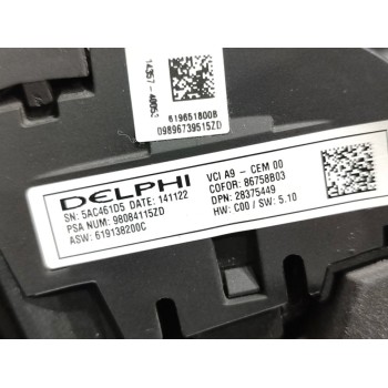 Recambio de volante para peugeot 208 access referencia OEM IAM 96739515ZD  