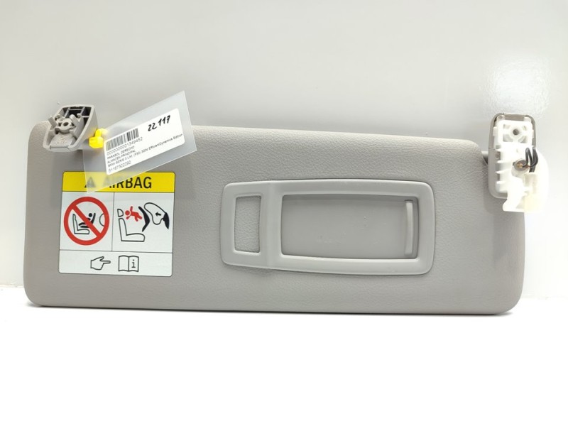 Recambio de parasol derecho para bmw serie 3 lim. (f30) 320d efficientdynamics edition referencia OEM IAM 51167322292  