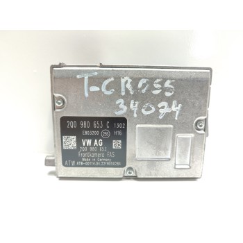 Recambio de camara vision frontal para volkswagen t-cross life referencia OEM IAM 2Q0980653C  