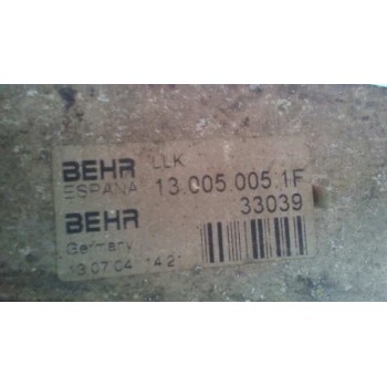 Recambio de intercooler para nissan atleon 3.0 referencia OEM IAM 130050051F  