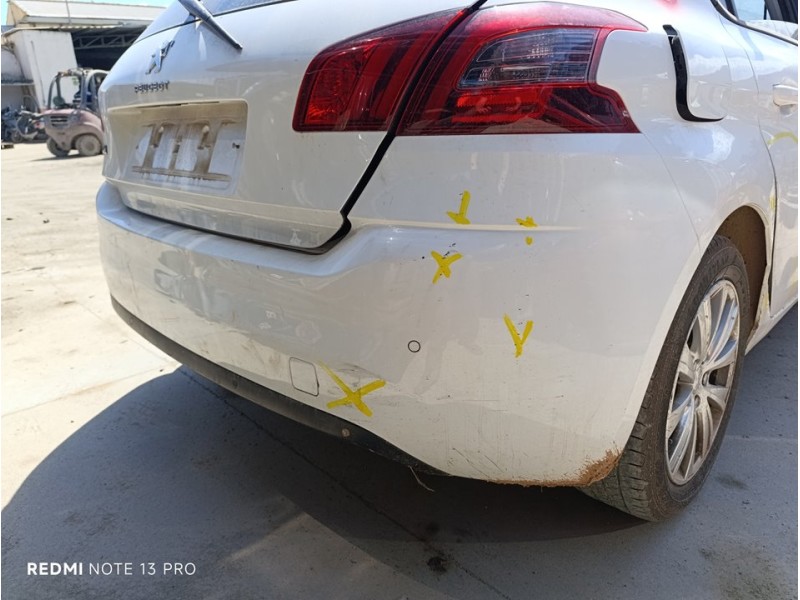 Recambio de paragolpes trasero para peugeot 308 style referencia OEM IAM 1610767080  