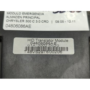 Recambio de modulo electronico para chrysler 300 c 3.0 crd referencia OEM IAM 04806086AE  