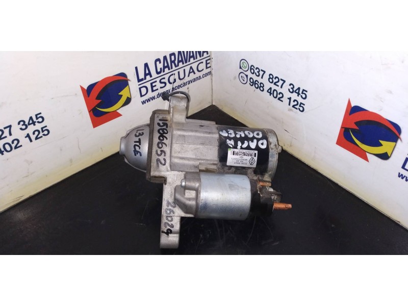 Recambio de motor arranque para dacia dokker sl xplore referencia OEM IAM 233006662R  