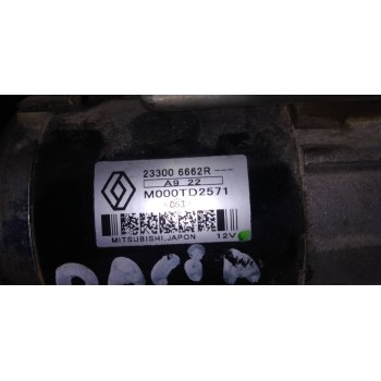 Recambio de motor arranque para dacia dokker sl xplore referencia OEM IAM 233006662R  
