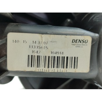 Recambio de ventilador calefaccion para opel corsa e business referencia OEM IAM 13335075  