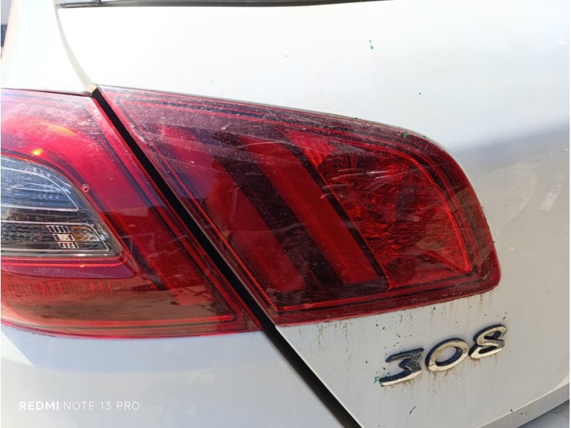 Recambio de piloto trasero izquierdo interior para peugeot 308 style referencia OEM IAM 9677818380  