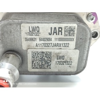 Recambio de enfriador aceite motor para opel astra k lim. 5türig dynamic referencia OEM IAM 55499631  