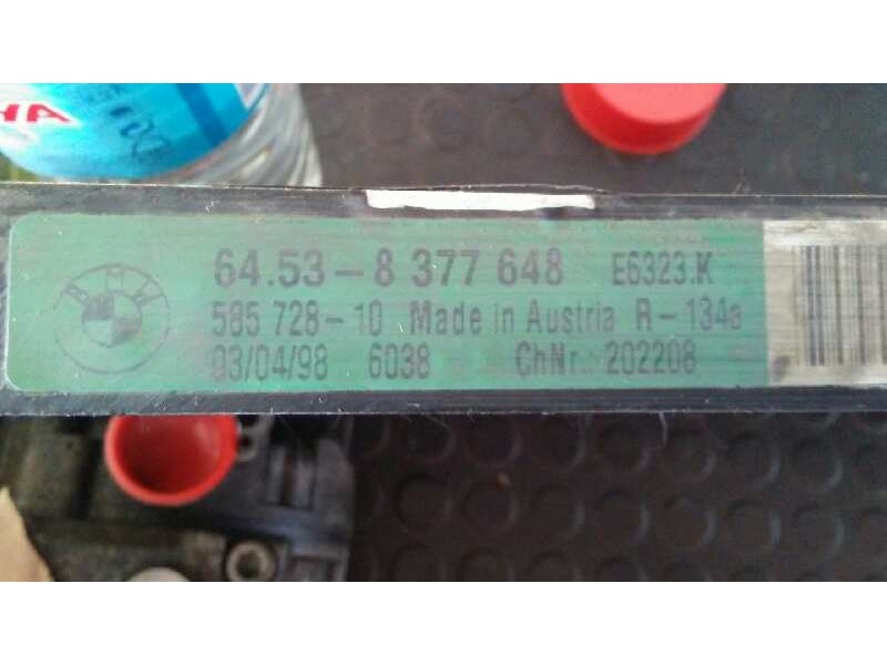 Recambio de condensador / radiador aire acondicionado para bmw serie 3 berlina (e46) 320d referencia OEM IAM 64538377648  