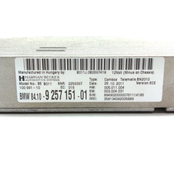 Recambio de modulo electronico para bmw serie 5 lim. (f10) 520d referencia OEM IAM 925715101  