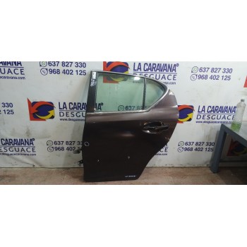 Recambio de puerta trasera izquierda para lexus ct 200h referencia OEM IAM   