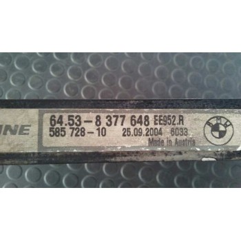 Recambio de condensador / radiador aire acondicionado para bmw serie 3 berlina (e46) 320d referencia OEM IAM 64538377648  
