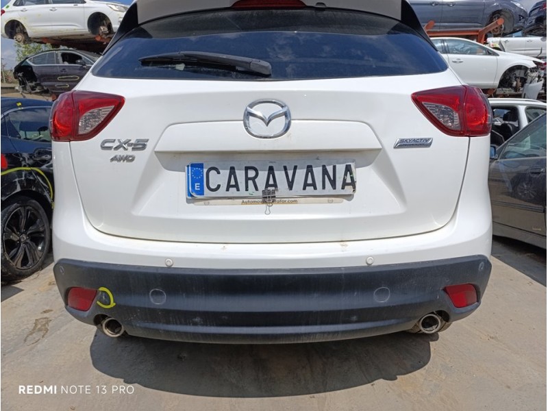 Recambio de paragolpes trasero para mazda cx-5 style 4wd referencia OEM IAM KDY35022XFBB  