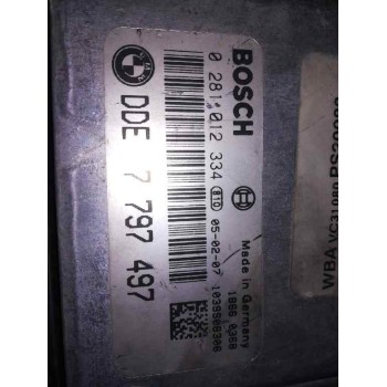 Recambio de centralita motor uce para bmw serie 3 berlina (e90) 2.0 16v diesel referencia OEM IAM 7797497  