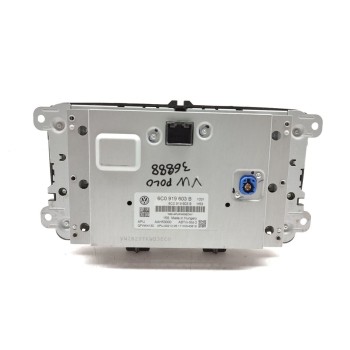 Recambio de pantalla multifuncion para volkswagen polo (6c1) sport bluemotion referencia OEM IAM 6C0919603B  