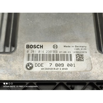 Recambio de centralita motor uce para bmw serie 1 berlina (e81/e87) 118d referencia OEM IAM 0281014239  