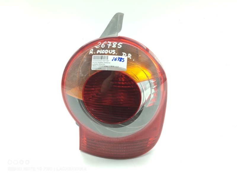 Recambio de piloto trasero derecho para renault modus fantasy referencia OEM IAM 8200212204  