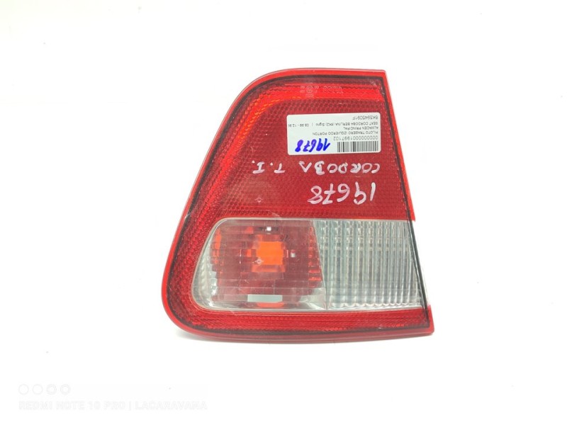 Recambio de piloto trasero izquierdo interior para seat cordoba berlina (6k2) signo referencia OEM IAM 6K5945091F  