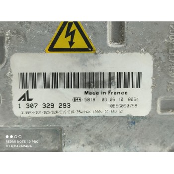 Recambio de centralita faros xenon para fiat 500 cabrio (150) pop referencia OEM IAM 1307329293  