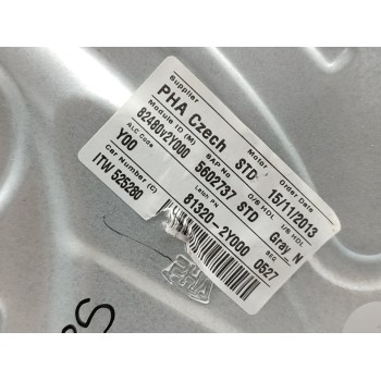 Recambio de elevalunas delantero derecho para hyundai ix35 style 2wd referencia OEM IAM 824022Y000  