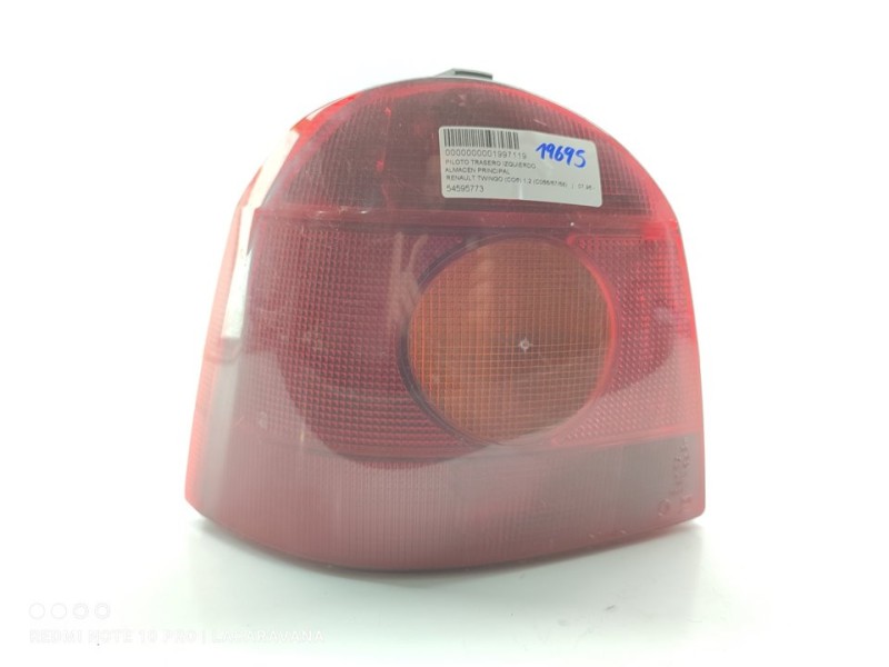 Recambio de piloto trasero izquierdo para renault twingo (co6) 1.2 (c066/67/68) referencia OEM IAM 54595773  