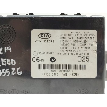 Recambio de modulo electronico para kia cee´d sporty wagon drive referencia OEM IAM 95400A2250  