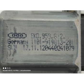 Recambio de motor elevalunas trasero derecho para audi a4 ber. (b8) referencia OEM IAM 8K0959812A  