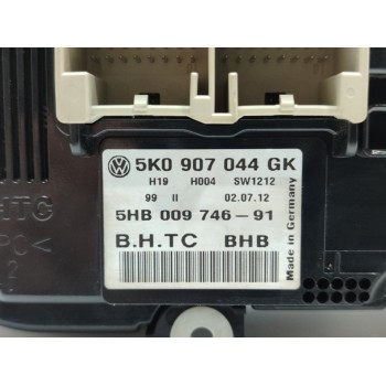 Recambio de mando climatizador para volkswagen golf vi (5k1) advance referencia OEM IAM 5K0907044GK  