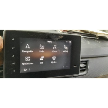 Recambio de pantalla multifuncion para renault kangoo iii authentic referencia OEM IAM   