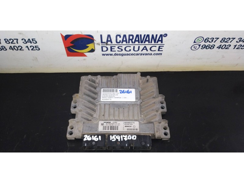 Recambio de centralita motor uce para renault scenic ii authentique referencia OEM IAM 8200804775  