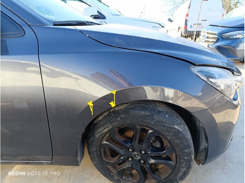 Recambio de aleta delantera derecha para mazda 2 lim. () evolution referencia OEM IAM DA6A52111  