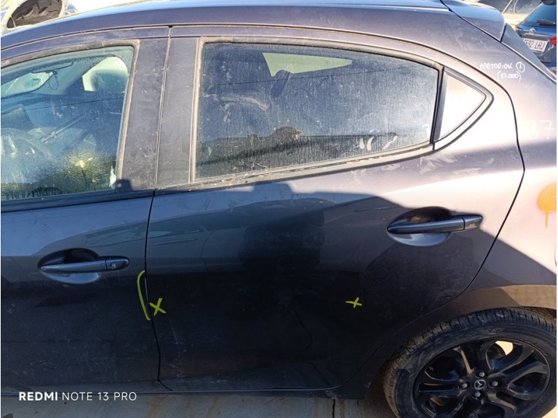 Recambio de puerta trasera izquierda para mazda 2 lim. () evolution referencia OEM IAM DBY07302XF  